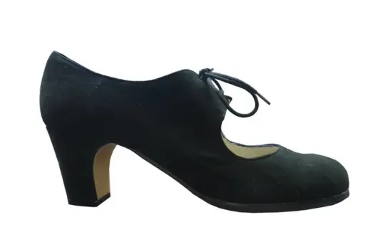 Zapato Flamenco Begoña Cervera en Ante | FlamencoExport